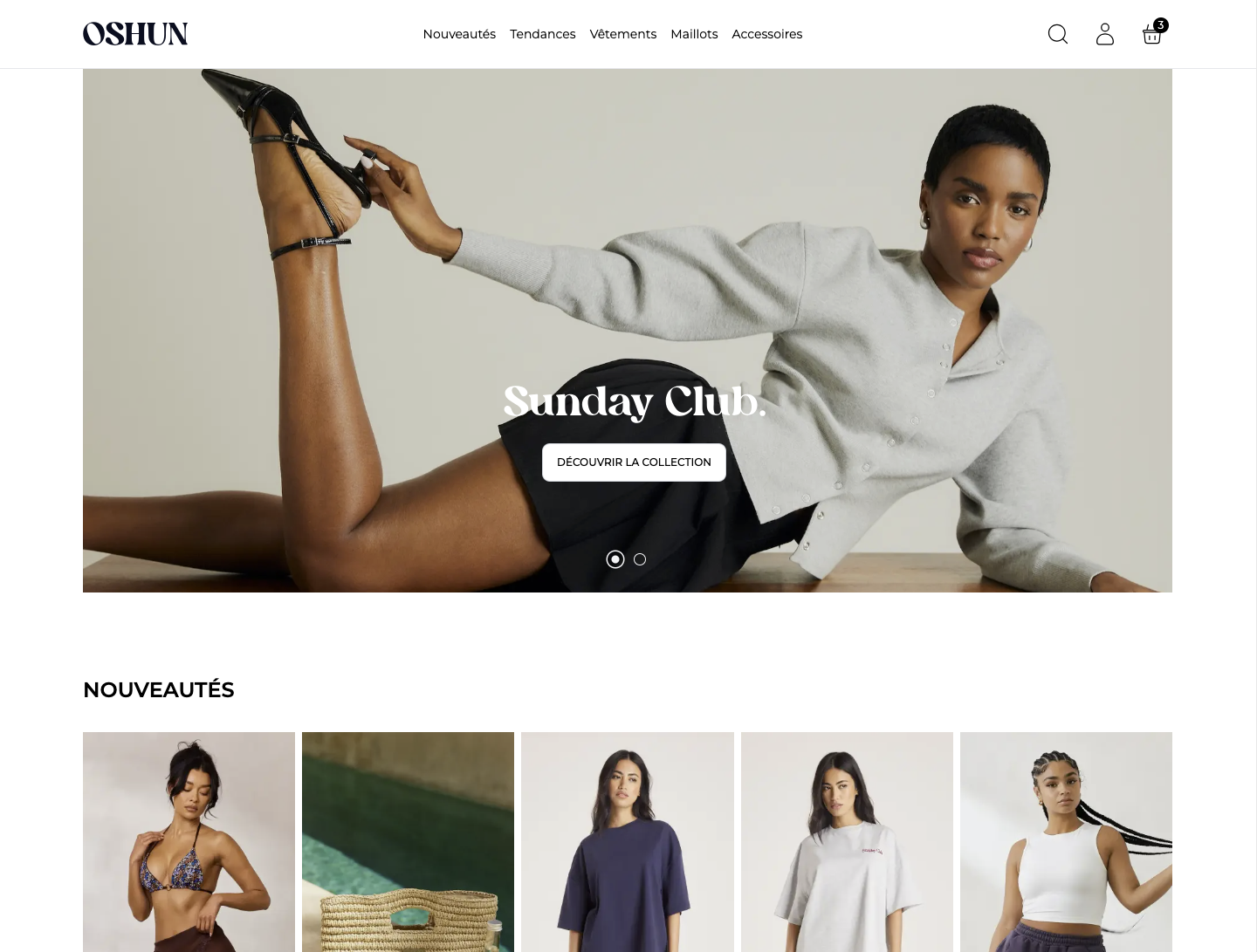 Oshun - Ecommerce